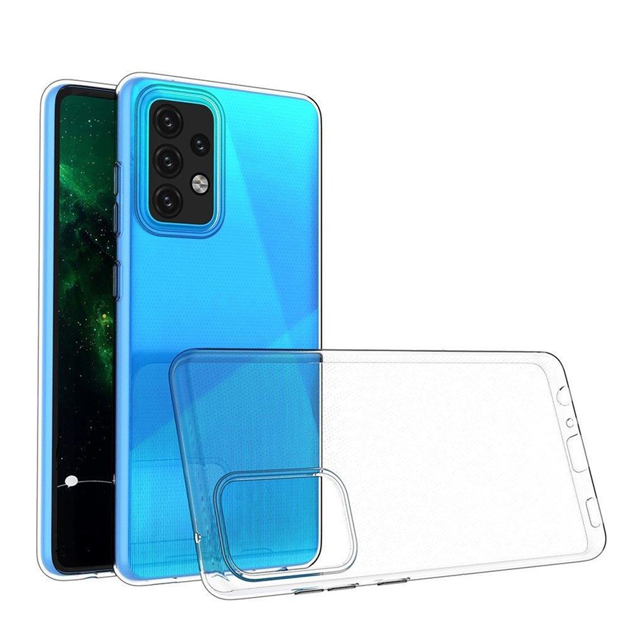 Handys - Cover & Cases - Hurtel Gel Case Cover for Ultra Clear 0.5mm for Samsung Galaxy A32 4G Transparent - 5907769332869