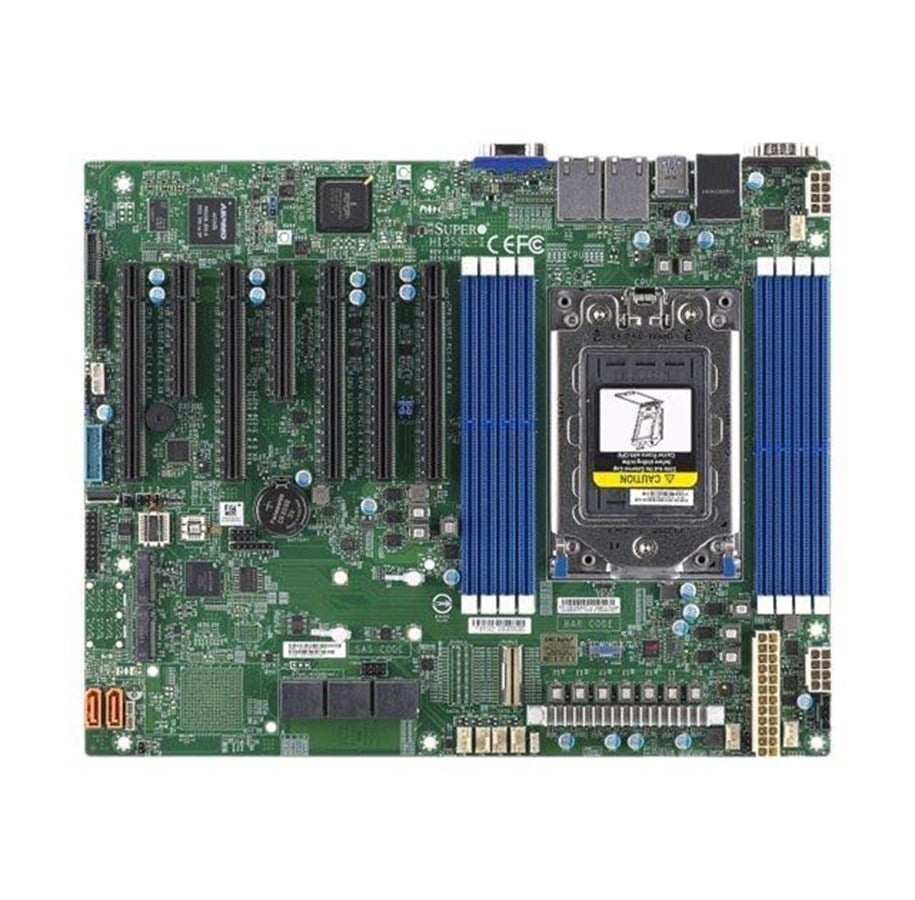 Mainboard - Supermicro H12SSL-i (BULK) Mainboard - AMD SP3 - DDR4 RAM - ATX - MBD-H12SSL-I-B
