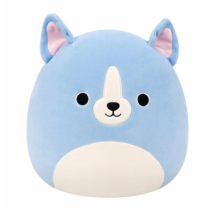 Plush - Squishmallows - 7.5'' - Elias Blue Boston Terrier - 0191726027430