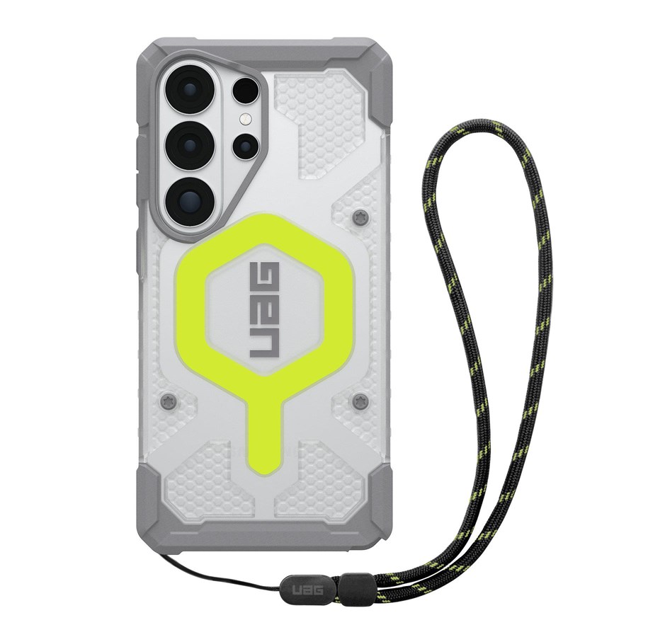 Handys - Cover & Cases - UAG Pathfinder Clear - Active Neon Lanyard - Samsung Galaxy S26 Ultra - 2145261BV01