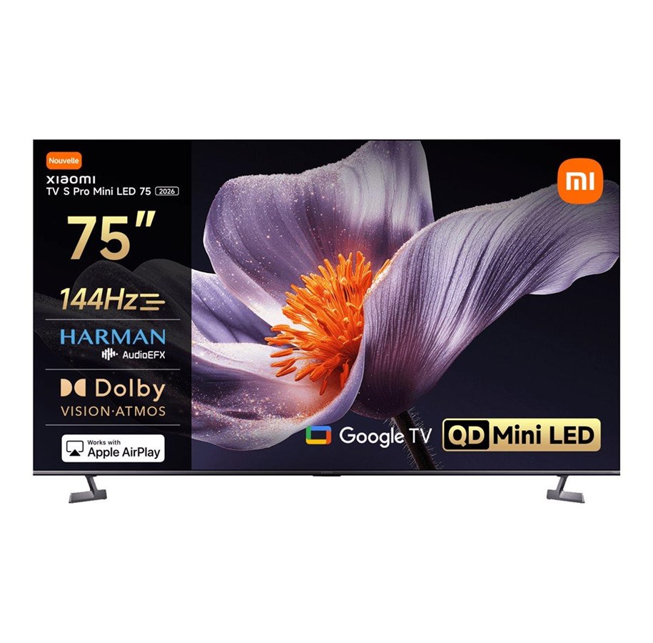 Flachbild TV - Xiaomi 75" Flachbild TV LED 4K HDR 10+ TV S Pro Mini LED 75" - ELA6336EU