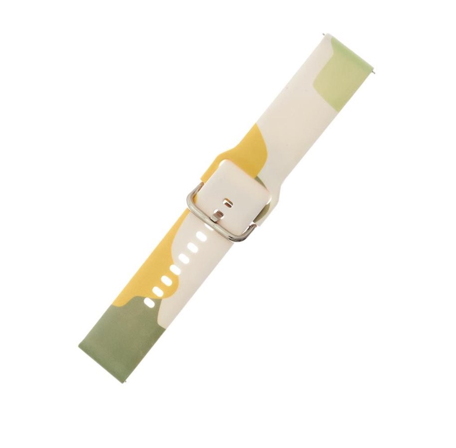 Smartwatch - Accessories - Hurtel Strap Moro for Samsung Galaxy Watch 45 / 46 / 47 mm Silicone Bracelet Watch Band - Pattern 14 - 5907769336447