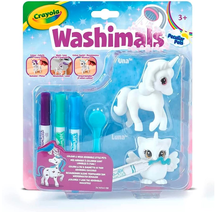 Kreativ-Spiele - Goliath Washimals Peculiar Pets 2ct (Luna & Una) - GO21377