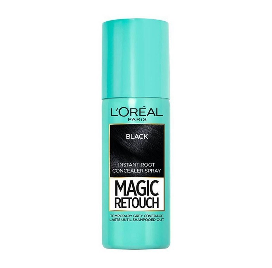 Haircare - L`Oreal Paris Magic Retouch Root Touch-Up Spray 75 ml.- Black - 3600523192687