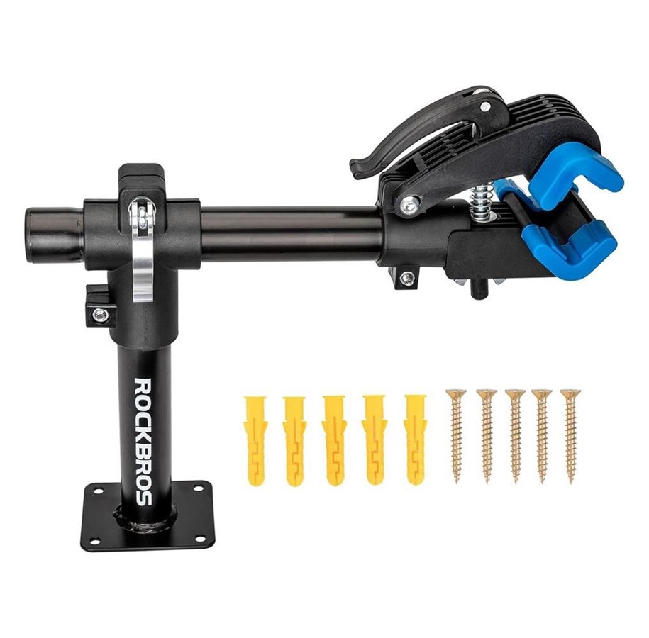 Fahrrad-Zubehör - Rockbros 27210002001 Service Stand with Quick Releases for Bicycles - Black - Rockbros-27210002001