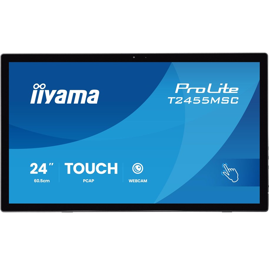 Bildschirm - 24" iiyama ProLite T2455MSC-B2 - LCD monitor - Full HD (1080p) - 24" - T2455MSC-B2