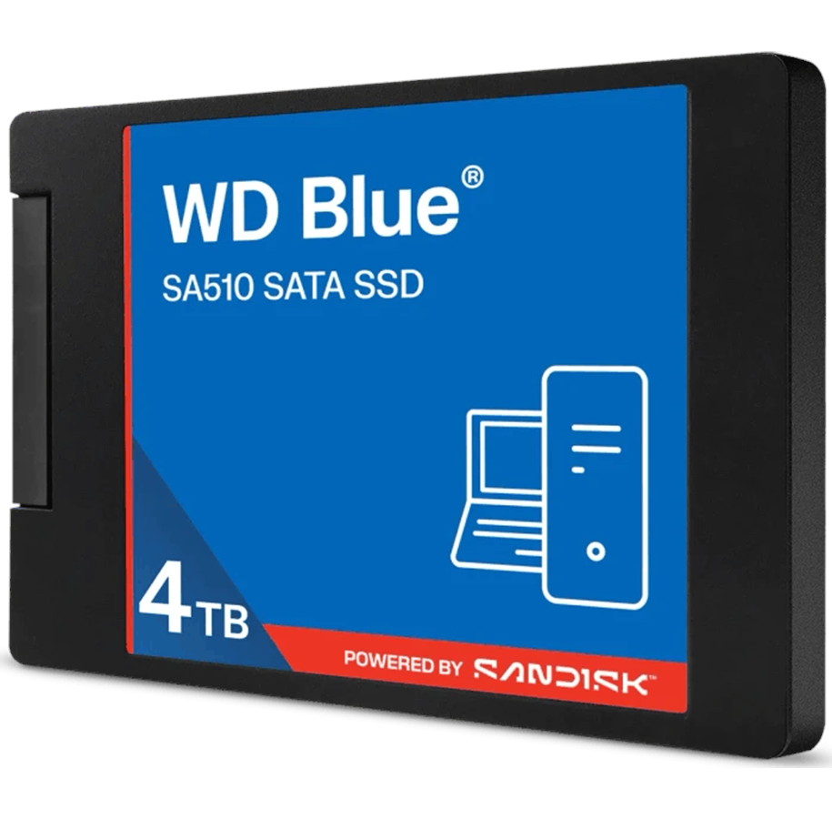 SSD - SANDISK WD Blue SA510 SSD - 4TB - SATA-600 - 2.5" - WDS400T5B0A-00LMP0