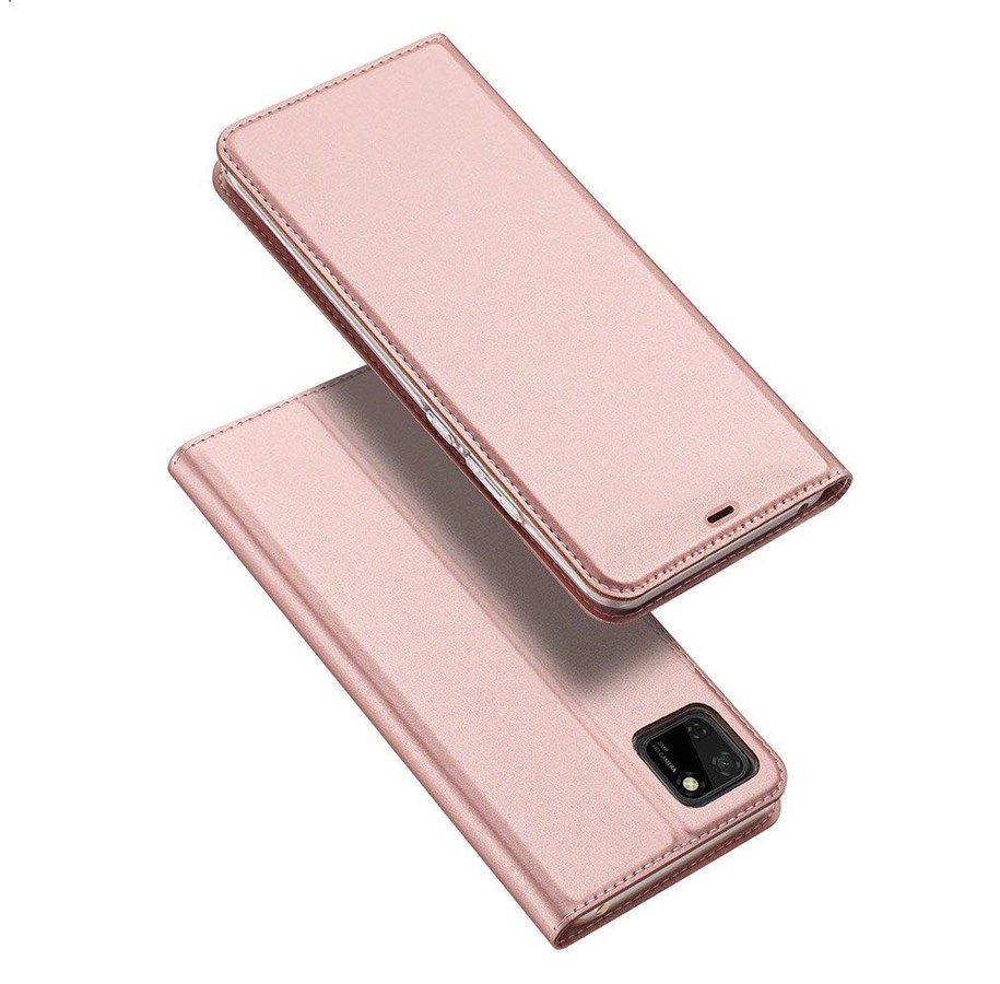 Handys - Cover & Cases - Dux Ducis Skin Pro Holster Case Flip Cover Huawei Y5p pink - 6934913061138
