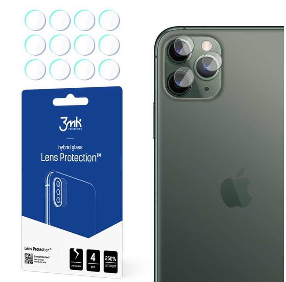 Handys - Schutzfolie - 3mk Lens Protection Camera Glass for iPhone 11 Pro Max - 5903108202749