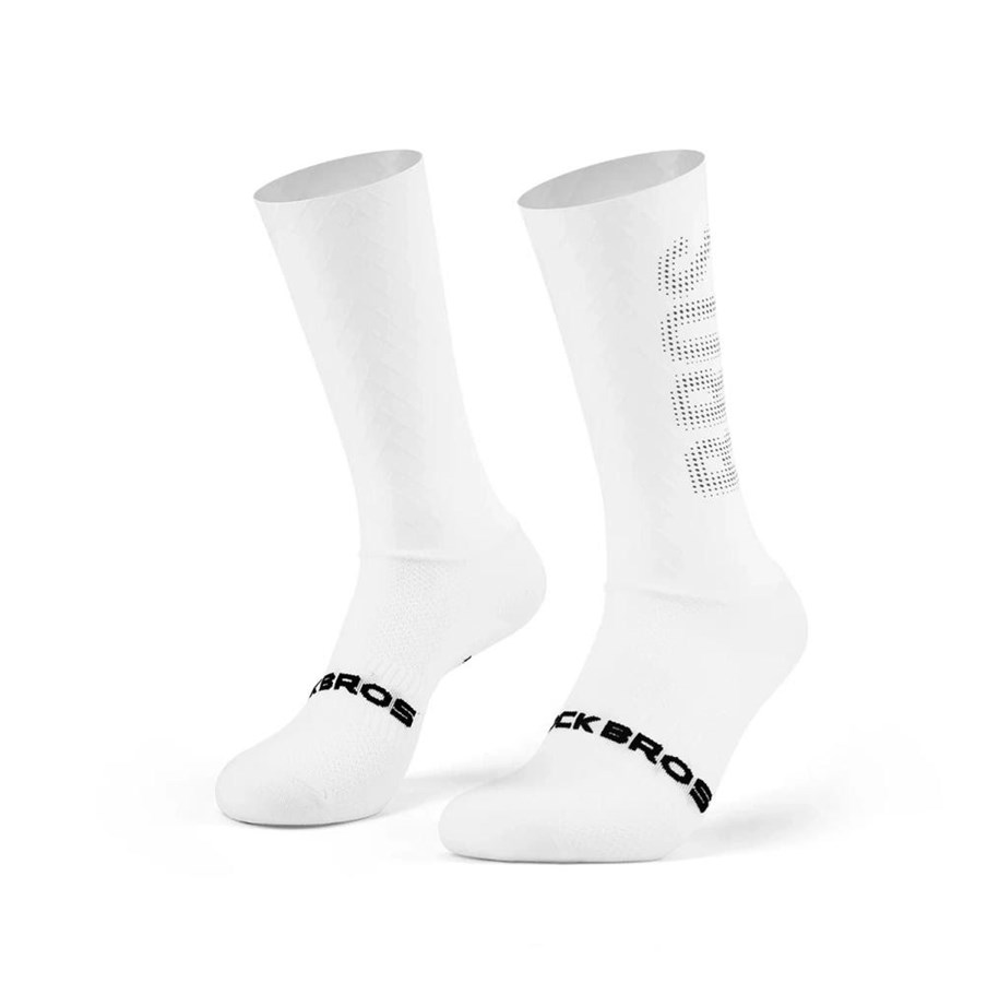 Fahrrad-Zubehör - Rockbros cycling socks size 39-42 - white - Rockbros-490061011