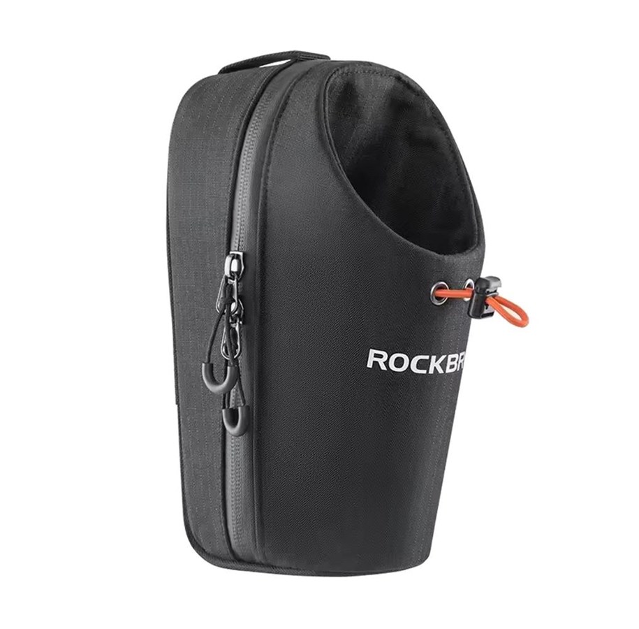 Fahrrad-Zubehör - Rockbros P002 Handlebar Bag Compatible with Scooters and Folding City Bikes 1.5L - Black - Rockbros-30110043002