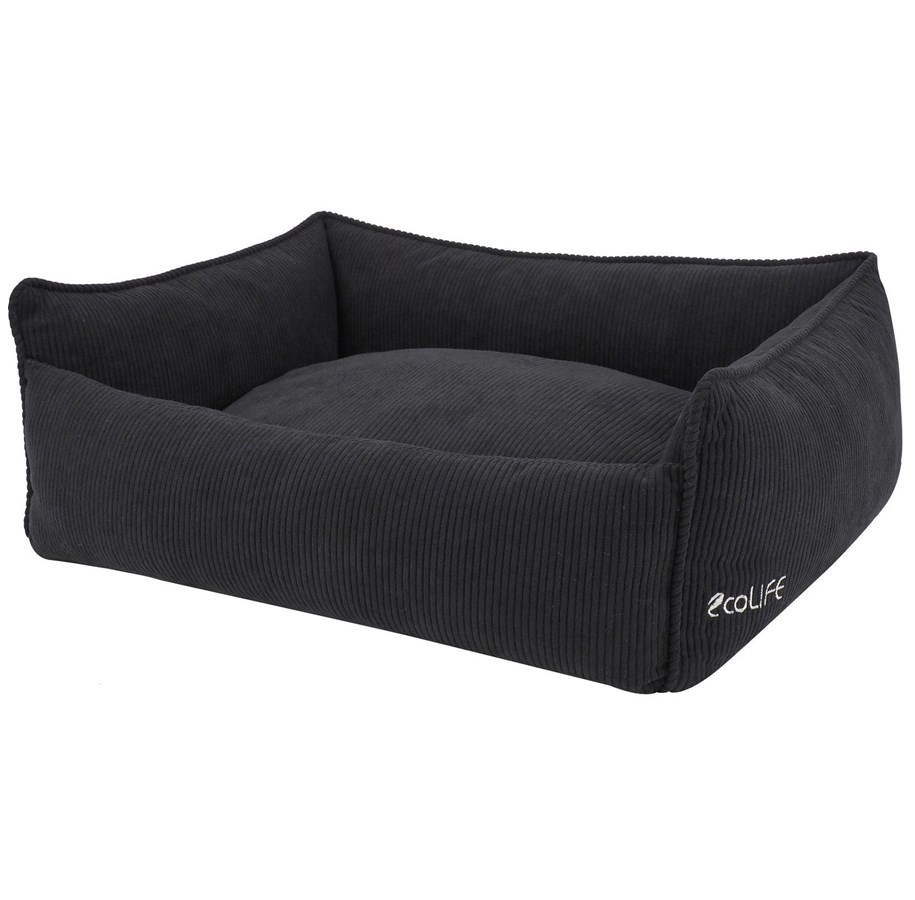 Hunde - Bed Time Hundeseng MILLE ECO 60x50x21 cm. Sort - 24S-SFY8-E20L