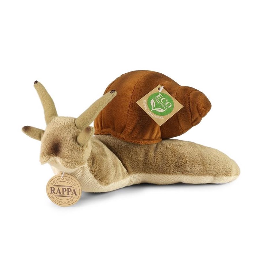 Plush - Rappa - Plush realistic stuffed toy Snail 24 cm Eco-Friendly - 252318