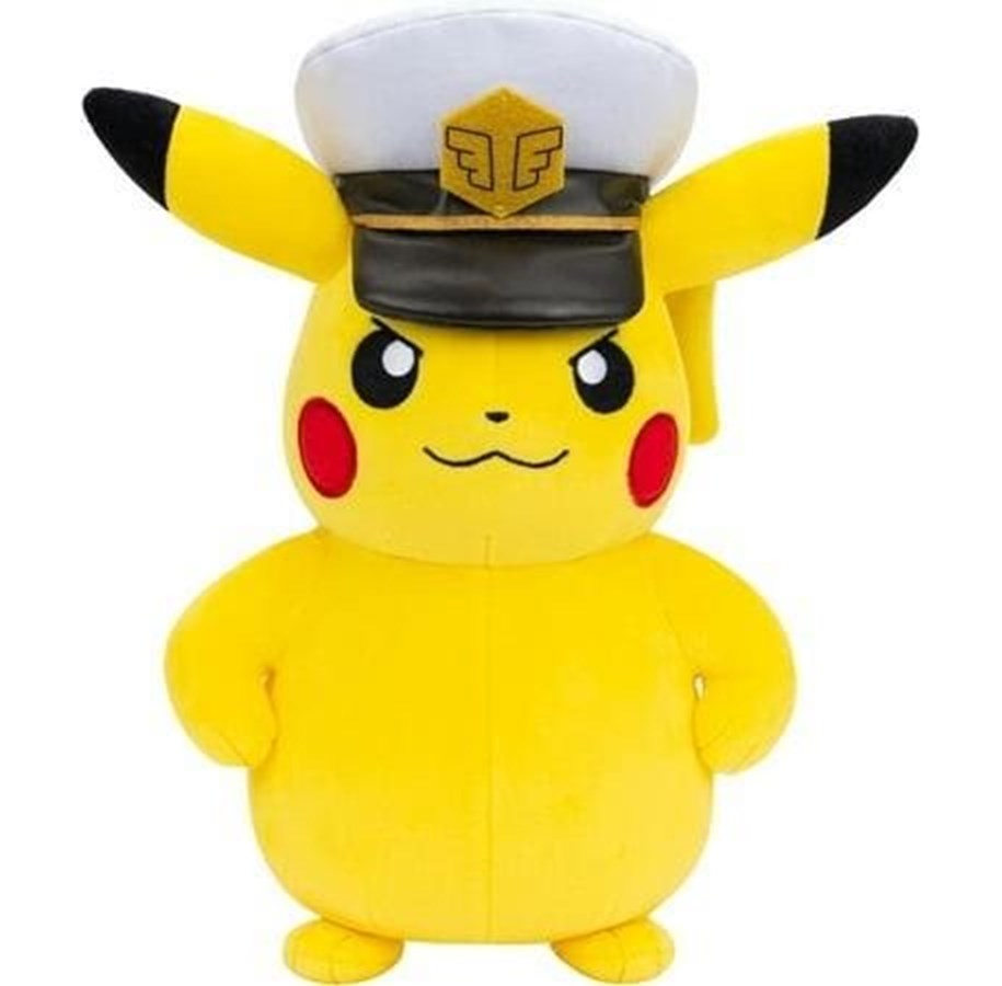 Pokemon - Pokemon Captain Pikachu Plush 20 cm - 0191726871682