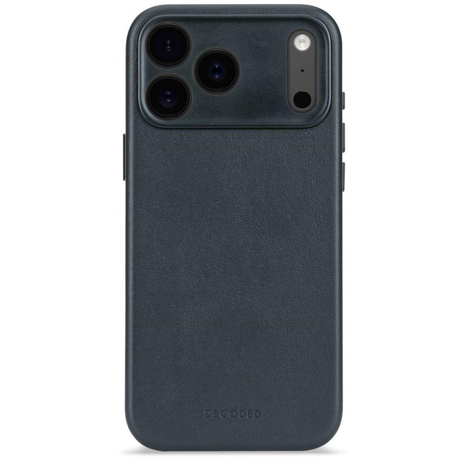 Handys - Cover & Cases - Decoded - Leather Backcover for iPhone 17 Pro  - Navy Shadow - D26IPO17PBC1NW