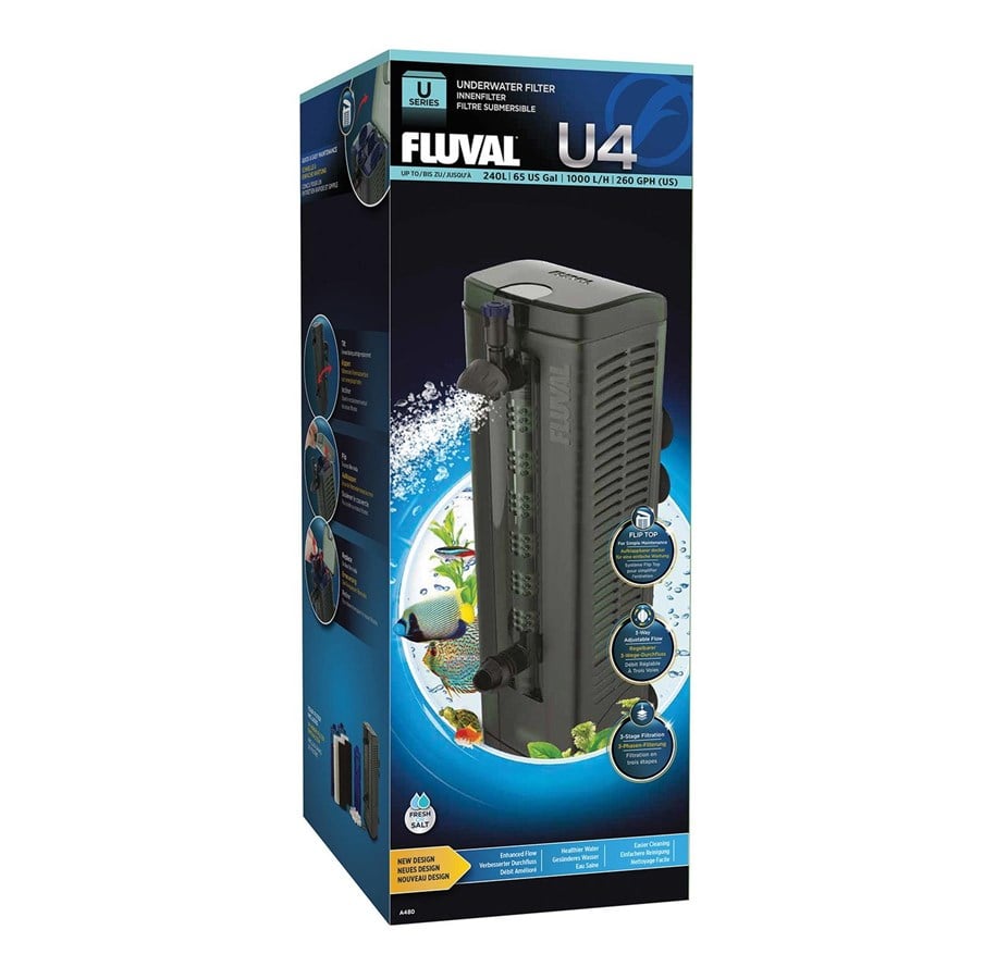 Fische - FLUVAL U4 Indv. filter t/130-240 L. akvarie - A-480