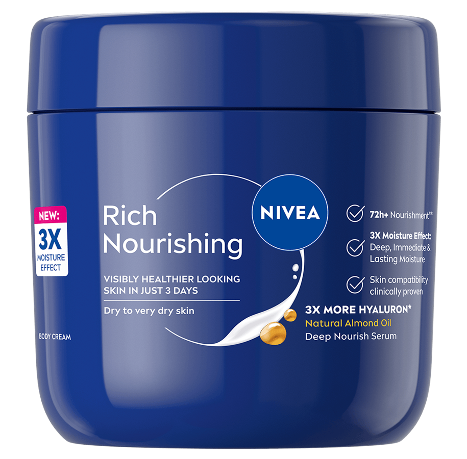 Körperpflege - Nivea Rich Nourishing Body Lotion Can 400ml - 4005808780570