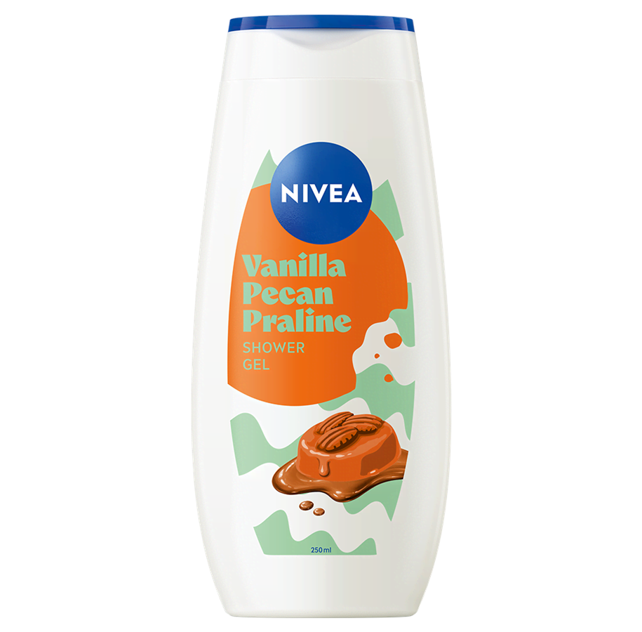 Körperpflege - Nivea Vanilla Pecan Praline Shower Gel 250ml - 4006000318639