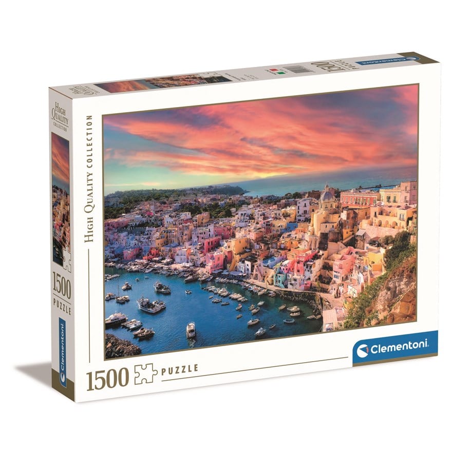 Puzzle - Clementoni Puzzle HQC Picturesque Procida Island 1500 pieces 2D Puzzles - 31723