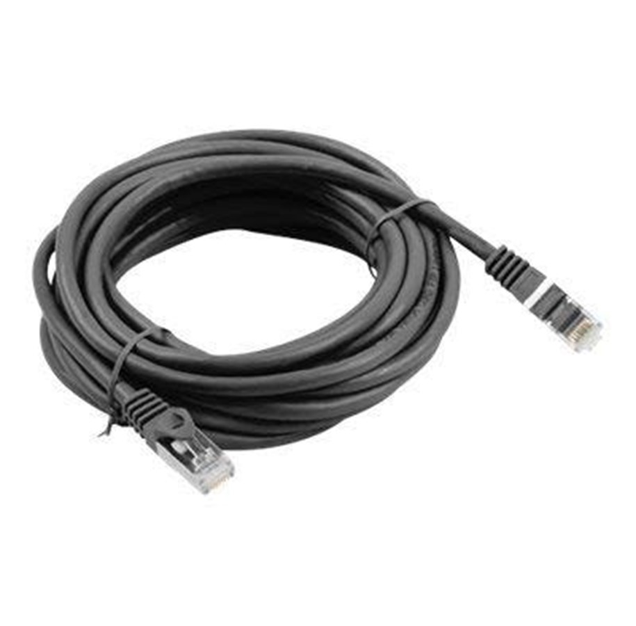 Netzwerk - Kabel - Lanberg patch cable - 15 m - black RAL 9004 - Schwarz - PCF6-10CC-1500-BK