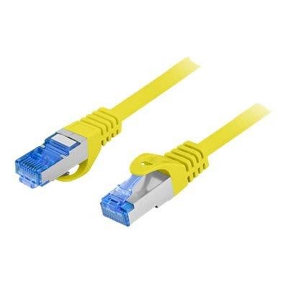 Netzwerk - Kabel - Lanberg patch cable - 5 m - yellow RAL 1016 - Blau - PCF6A-10CC-0500-Y