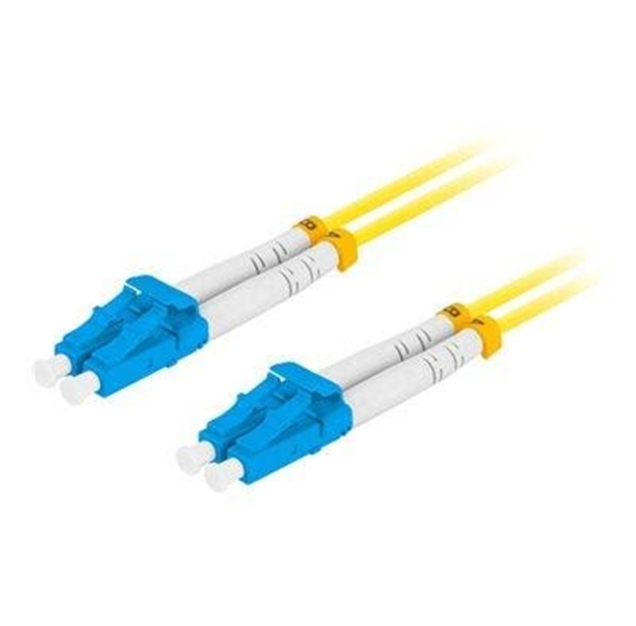 Netzwerk - Kabel - Lanberg patch cable - 50 cm - yellow - Gelb - FO-LULU-SD11-0005-YE