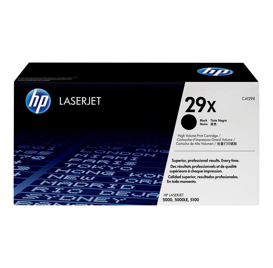 Druckerzubehör - Tinte & Toner - HP 29X / C4129X - Black Laser Toner - C4129X