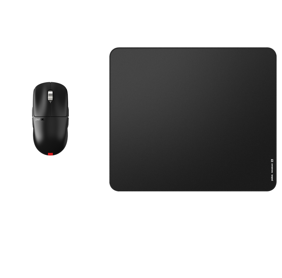 Maus - Pulsar Bundle - X2A v3 eS Mini + ParaBrake XL v2 Mousepad - Gaming Maus (Schwarz) - 8501016