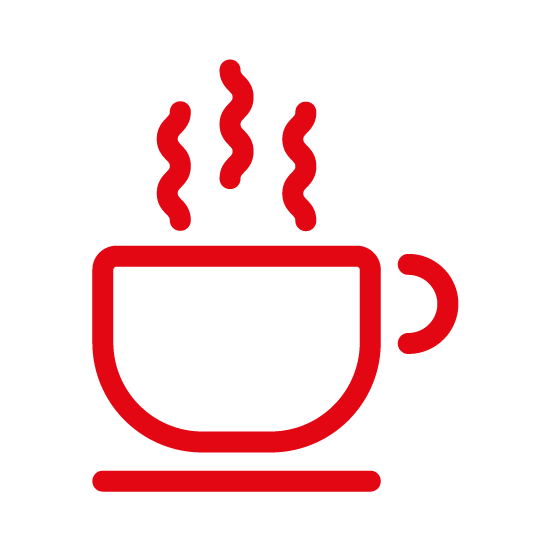 Eine köstliche Tasse Kaffee