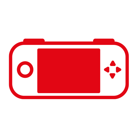 Icon einer tragbaren Spielkonsole