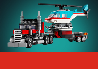 LEGO große Fahrzeuge