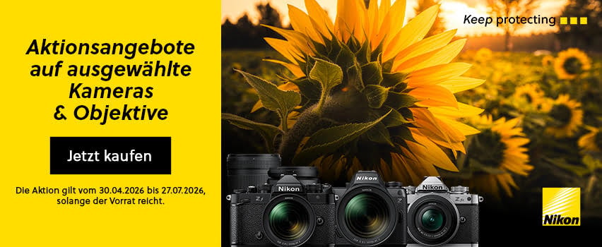 Aktionsangebote für Nikon-Kameras und Objektive - Proshop