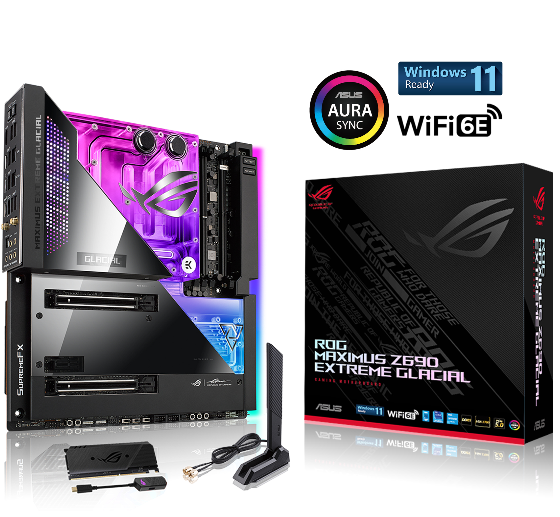 ROG MAXIMUS Z690 EXTREME GLACIAL