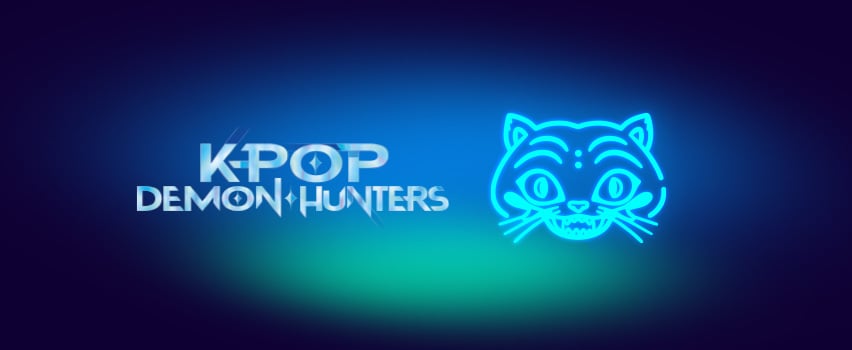 K-Pop Demon Hunters Kuscheltiere und Plüschspielzeug – offizielles Netflix Merchandise mit ikonischer Katzenfigur